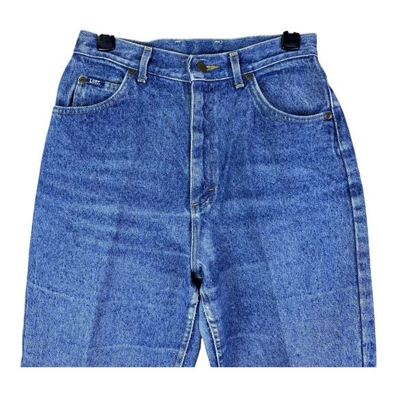 Vintage Lee Riders Tapered High Rise Acid Wash Denim Jeans Women’s Size 14 USA - Picture 2 of 15